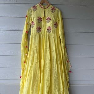 Bollywood long dress